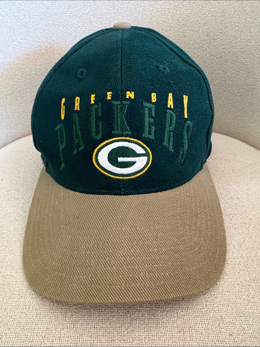 Vintage NFL Embroidered Logo Cap